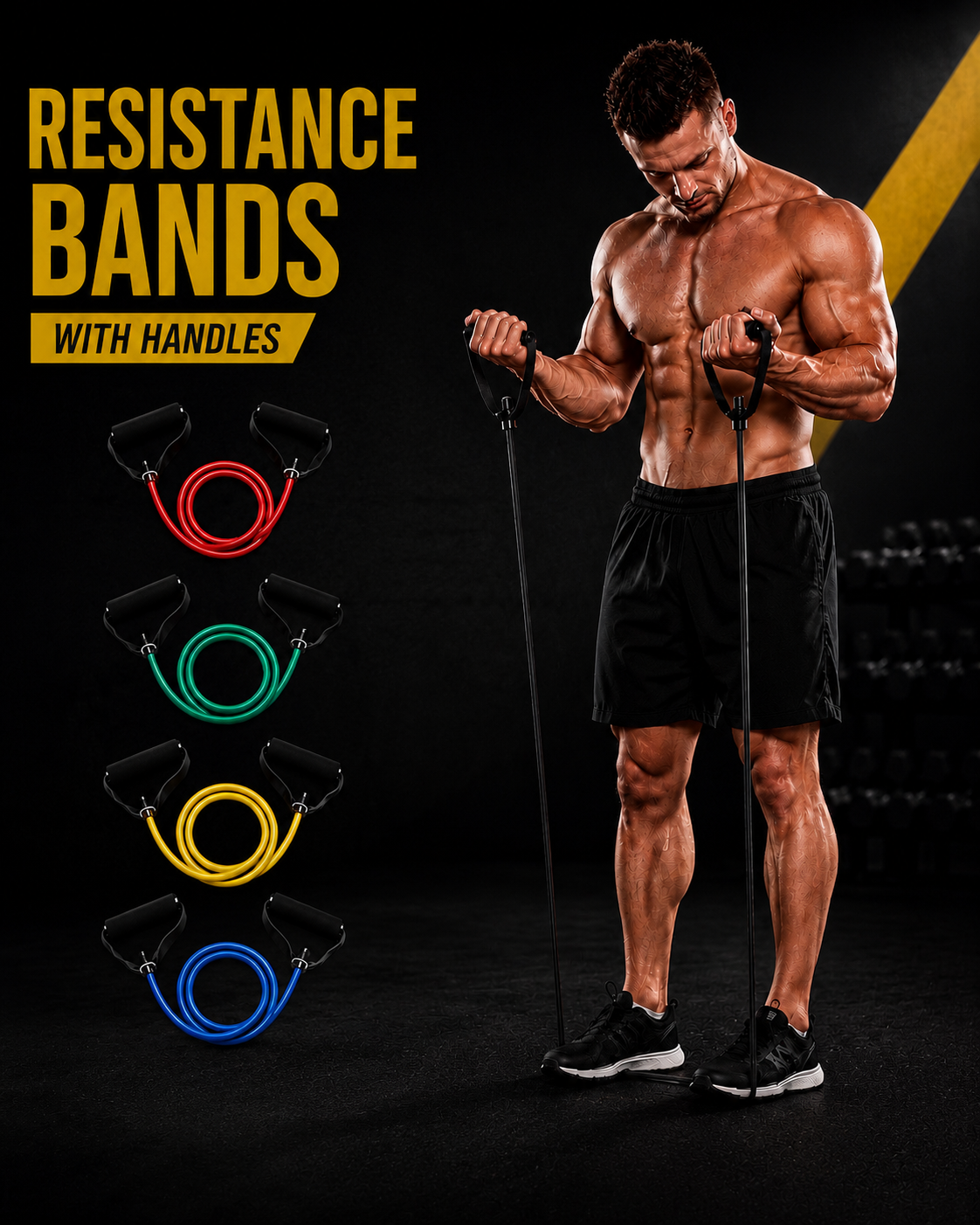 Resistance Bands With Handles