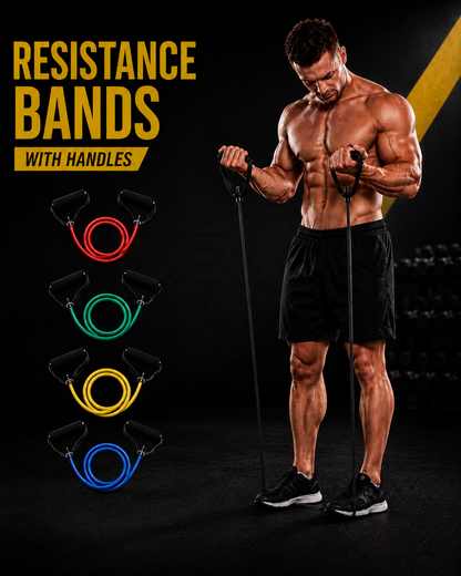 Resistance Bands With Handles