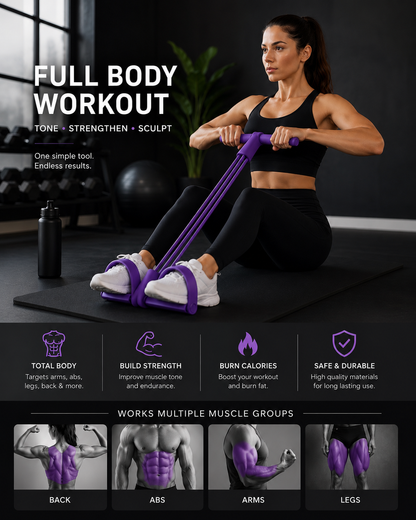 Full Body Pedal Resistance Trainer